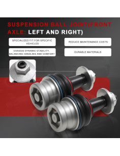 Articulación de Suspensión Inferior Audi/Porsche 4G0407689C 2PCS 2