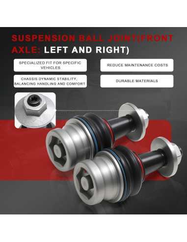 Articulación de Suspensión Inferior Audi/Porsche 4G0407689C 2PCS