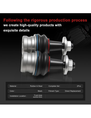 Articulación de Suspensión Inferior Audi/Porsche 4G0407689C 2PCS