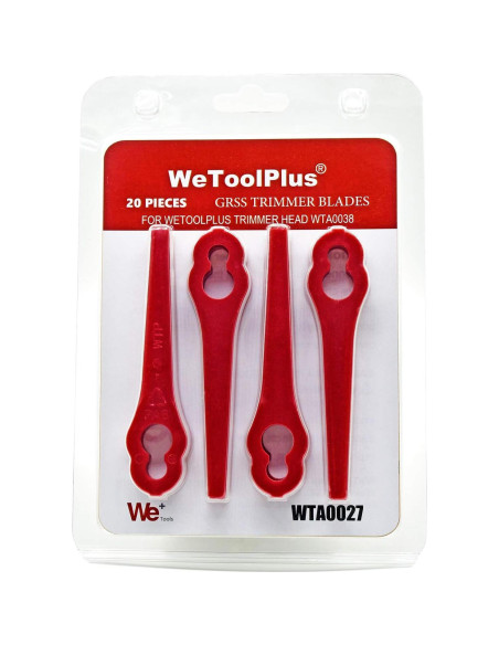 Cabezal de Desmalezadora WETOOLPLUS AF100 Doble Cuchilla 12 Pzas