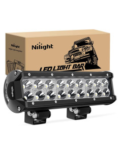 Barra de Luz LED Nilight 23cm 54W 3600LM Impermeable