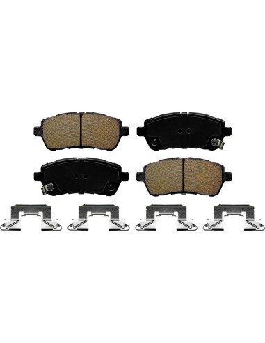 Kit de Frenos Delanteros Detroit Axle para Ford Fiesta 2011-2019