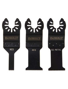 Juego de Hojas Oscilantes DEWALT DWA4215 - 3 Piezas