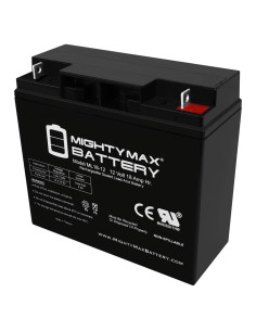 Batería Mighty Max 12V 18AH SLA para cortadora Black Decker