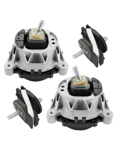Montaje de Motor y Transmisión JDMON 4 Pcs para BMW 2.0L RWD