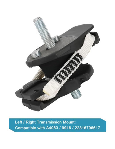 Montaje de Motor y Transmisión JDMON 4 Pcs para BMW 2.0L RWD