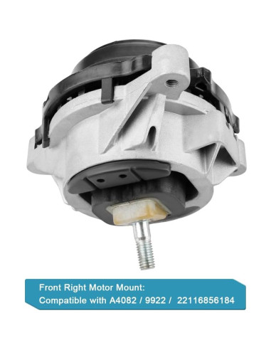 Montaje de Motor y Transmisión JDMON 4 Pcs para BMW 2.0L RWD