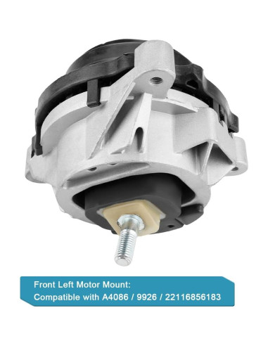 Montaje de Motor y Transmisión JDMON 4 Pcs para BMW 2.0L RWD