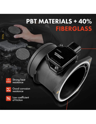 Sensor de flujo de aire masivo A-Premium 3 pines para Cadillac y Oldsmobile