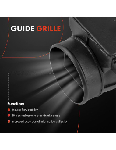 Sensor de flujo de aire masivo A-Premium 3 pines para Cadillac y Oldsmobile
