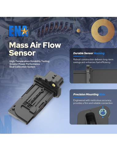 Sensor de Flujo de Aire Masivo ENA para Nissan e Infiniti