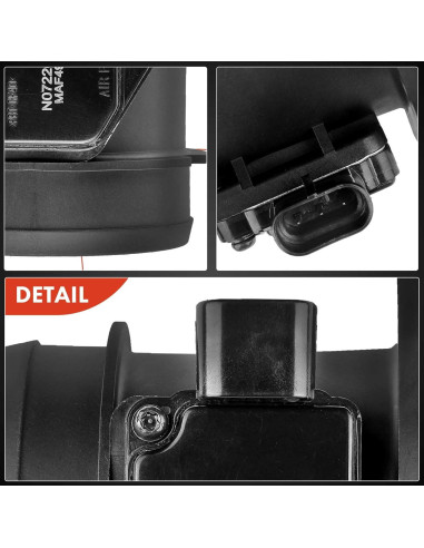 Sensor de flujo de aire masivo A-Premium 3 pines para Cadillac y Oldsmobile