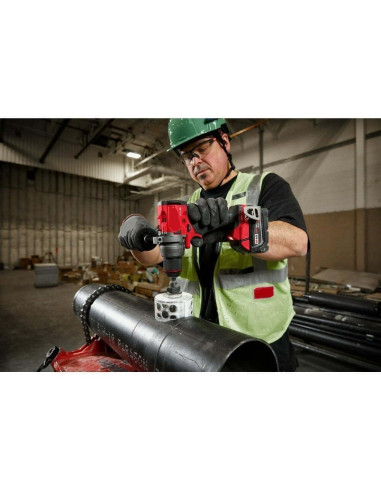 Taladro Percutor Inalámbrico Milwaukee M18 FUEL 18V 2 Baterías