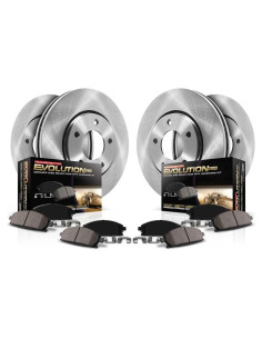 Kit de Freno Power Stop KOE871 Delantero y Trasero OE BMW