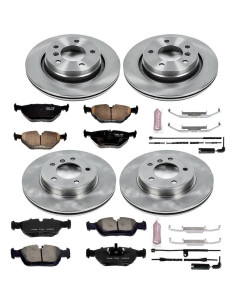 Kit de Freno Power Stop KOE871 Delantero y Trasero OE BMW 2