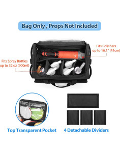 Bolsa Grande Organizador de Detallado de Autos Samdew 42x27x32.3cm 2