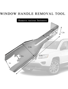 Herramienta de Eliminación de Manijas de Ventana MUQIDA - Acero al Carbono 2