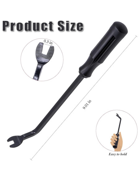 Herramienta de Eliminación de Clips MEAJOO 22.99cm Negra