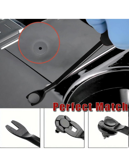 Herramienta de Eliminación de Clips MEAJOO 22.99cm Negra