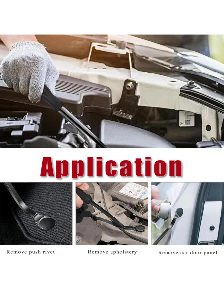 Herramienta de Eliminación de Clips MEAJOO 22.99cm Negra