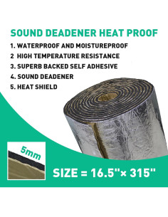 Mat de Aislamiento Térmico y Acústico Modigt 36.16 ft 2