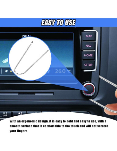 Kit de Herramientas DUSCOKE para Retirar Radio de Coche 4PCS