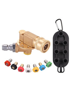 Kit Acoplador Pivotante PWACCS 240 con 7 Boquillas 4500 PSI