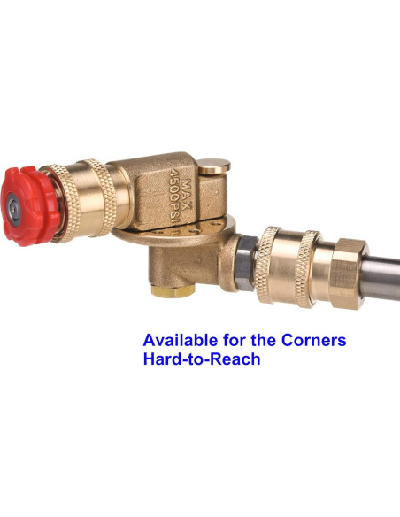 Kit Acoplador Pivotante PWACCS 240 con 7 Boquillas 4500 PSI