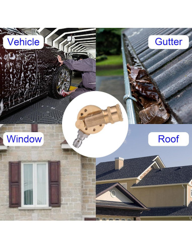 Kit Acoplador Pivotante PWACCS 240 con 7 Boquillas 4500 PSI