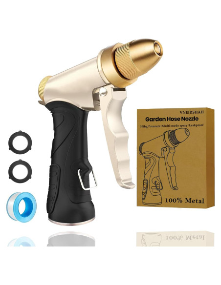 Boquilla de Jardín VNEIRSHAH de Metal Ajustable 11.81cm