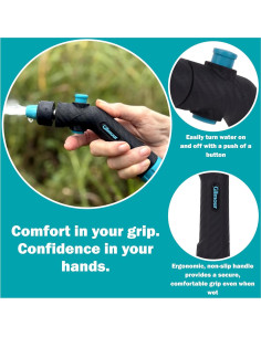 Boquilla de Manguera Gilmour Ajustable con Mango Ergonómico 2