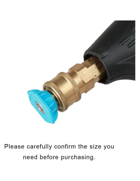 Boquillas de Pulverización ZLKSKER para Lavadora a Presión 4000 PSI