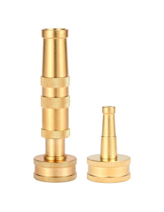 Boquilla de Manguera Ajustable Sanpaint 3/4" Latón Resistente