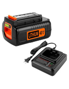 Batería ANTRobut 40V 3.5Ah para Black & Decker y Cargador