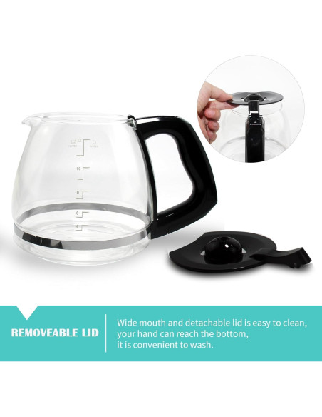Jarra de 12 Tazas Sendextra para Cafetera Black & Decker