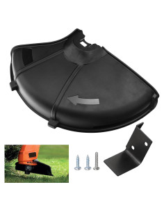 Conjunto Protector Desmalezadora Fennoral para Black+Decker GH3000