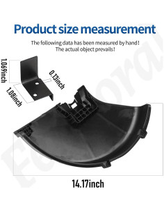 Conjunto Protector Desmalezadora Fennoral para Black+Decker GH3000 2