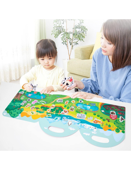 Paquete de 6 Libros de Pegatinas Reutilizables MIKNEKE