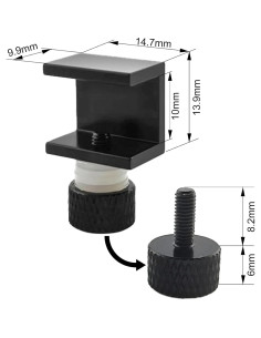 8 Piezas Clips Ajustables para Cama Impresora 3D TIEXYE 2