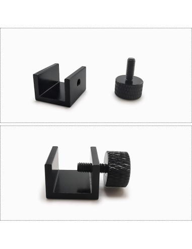 8 Piezas Clips Ajustables para Cama Impresora 3D TIEXYE