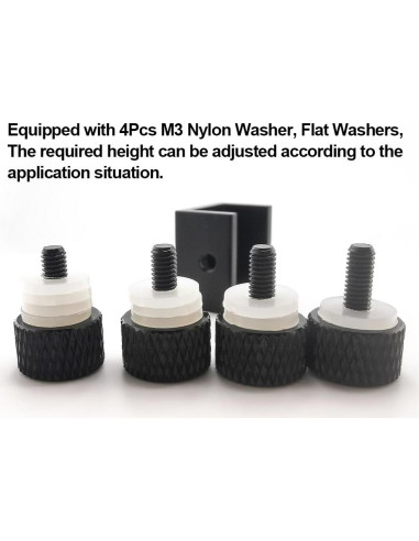 8 Piezas Clips Ajustables para Cama Impresora 3D TIEXYE