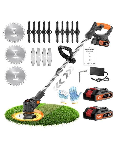 Cortadora de Maleza Knutat 24V Inalámbrica 1.18kg