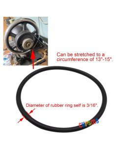 Correa Estirable para Motor de Máquina de Coser CKPSMS 13-15" 2