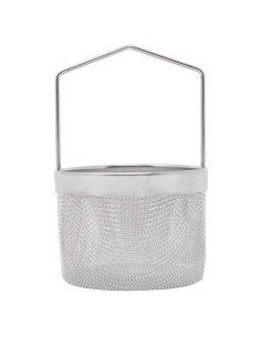 Cesto de Malla de Acero Inoxidable PMC Supplies 10.16 cm