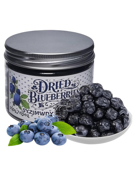 Arándanos Azules Secos SYZJMWDY 200g Sin Azúcar Natural