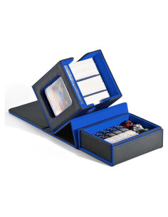 Caja de Mazo ZLCA MTG Commander 100 Cartas Negro y Azul