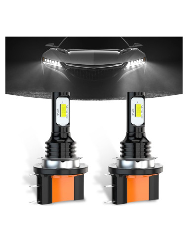 Bombillas Antiniebla H15 Yumfugu 6000K 4000LM 2 Pcs