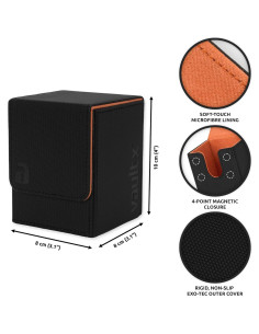 Caja de Almacenamiento Vault X para 80 Cartas TCG Magnética 2