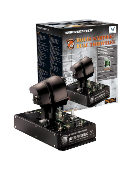Paquete Thrustmaster F/A-18C Hornet + HOTAS Warthog Doble Acelerador