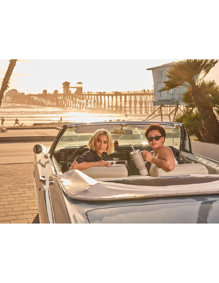 Cubierta de Bota y Tapa de Popote Stanley Quencher 30 oz Negra